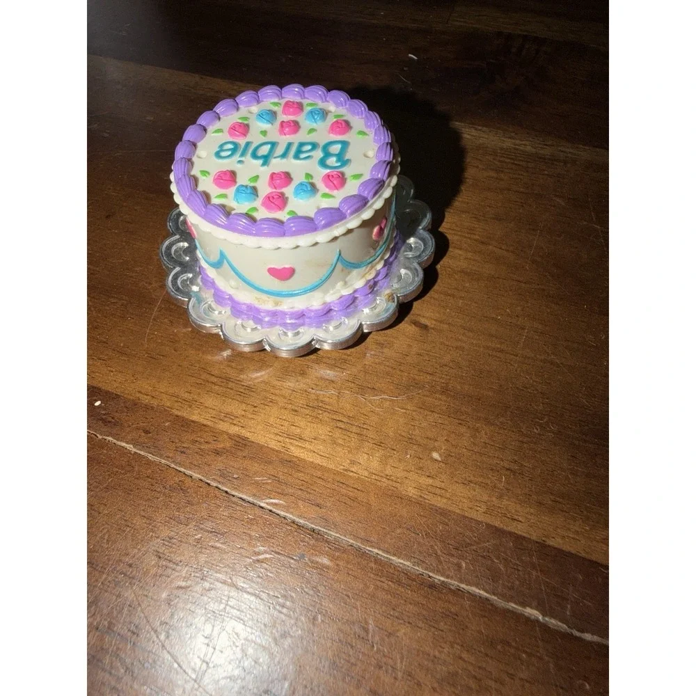 Barbie Special Collection Happy Birthday Mattel 1997 cake Vintage‎ HTF